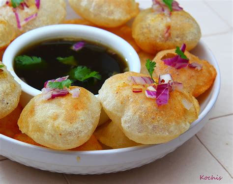 Pani Puri (Vegan) | Kochis Kitchen Corner