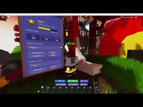 Foltyn's Roblox Bedwars Stats... - YouTube