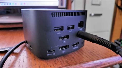 HP Thunderbolt Dock 120W G4 review: Power packed into a tiny cube | PCWorld