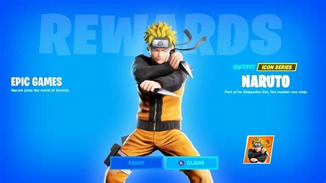 Naruto is coming to Fortnite this November