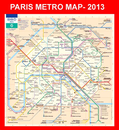 English Paris Metro Map Pdf - United States Map