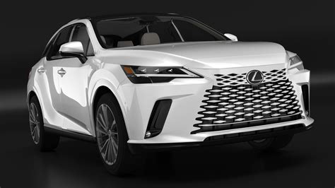 3D Lexus RX 350 2023 Luxury SUV White - TurboSquid 2040952