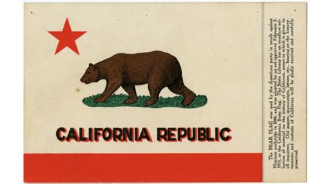 Designing the California Bear Flag: “Rump should slope off more behind ...