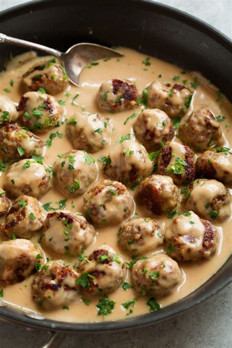 Swedish Meatballs Recipe {Oven Baked} - Cooking Classy