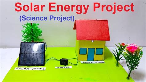 solar energy working model for school science project - ecofriendly ...