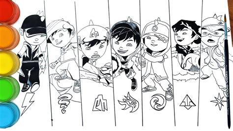 Mewarnai Boboiboy Halilintar : Mewarnai Boboiboy _ Check spelling or ...