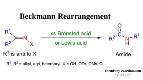 Beckmann Rearrangement « Organic Chemistry Reaction