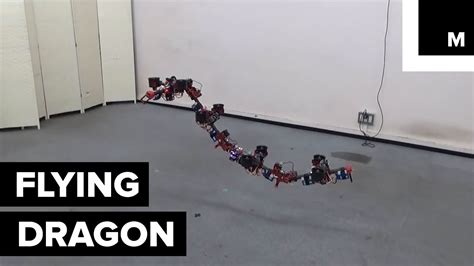 This Shapeshifting "Dragon" Can Navigate Through Small Openings - YouTube