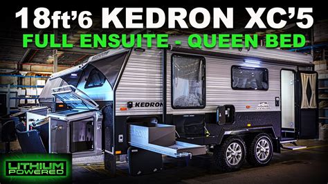 KEDRON® 18'6 XC5 CARAVAN - LITHIUM POWERED - YouTube