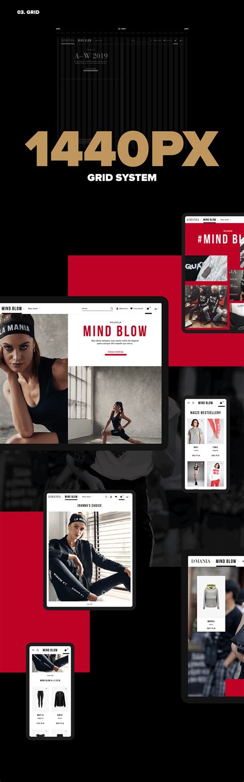 La Mania - eCommerce redesign on Behance