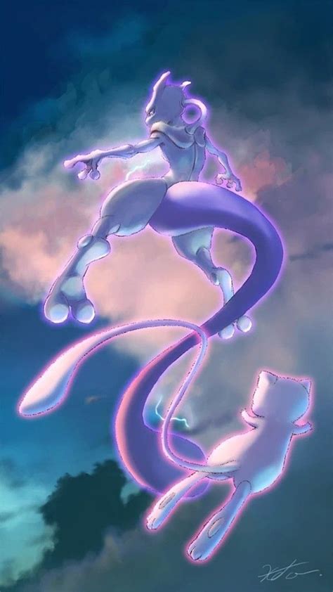 Mewtwo and Mew | Pokemon mewtwo, Mewtwo, Mew and mewtwo