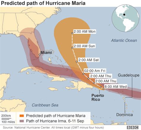 Hurricane Maria batters Puerto Rico - BBC News