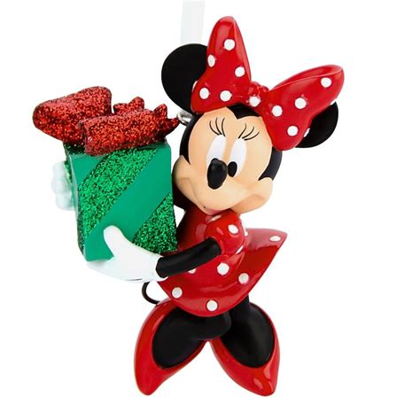 Disney Minnie Mouse Christmas Ornament, Multicolor | Disney christmas ...