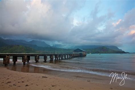 Hanalei Pier Sunrise - Hanalei, Kauai, Hawaii | Mickey Shannon