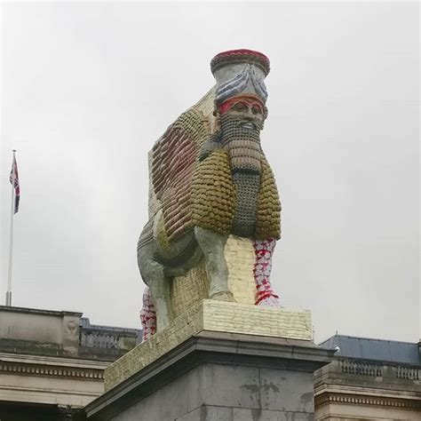 Fourth Plinth: New Artwork Installed In Trafalgar Square Today