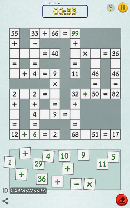 Math the Cross Math Puzzle for Android - APK Download