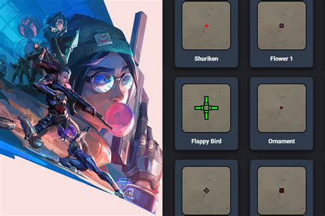 5 most unique Valorant crosshair settings