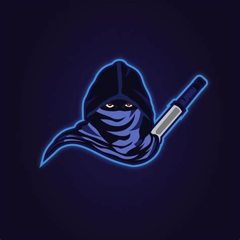 Assassin Logo Vector PNG Images, Assassin Mascot Logo Design, Assassin ...