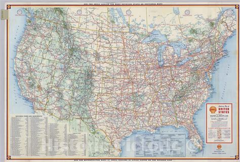 Map Of Usa Road Atlas | US States Map