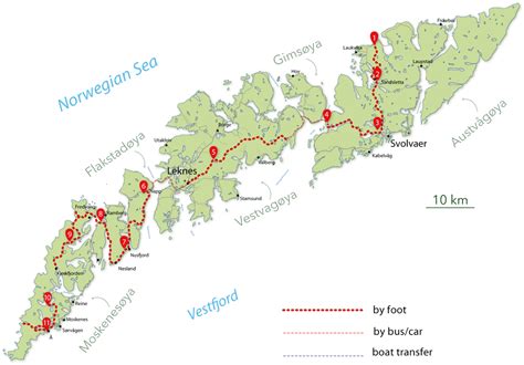 RANDO-LOFOTEN - The long crossing from north to south on the Lofoten ...