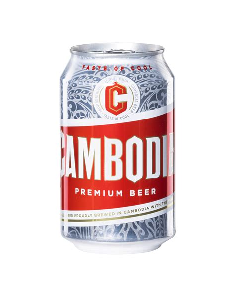 Cambodia Beer (Can 33cl) - Silver Quality Award 2021 from Monde Selection