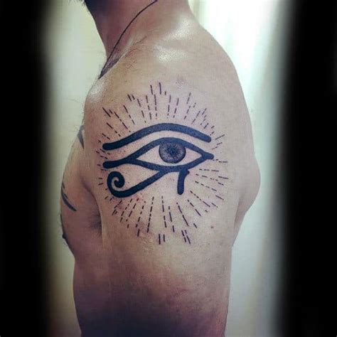 Eye Of Horus Tattoo Shoulder Meaning - Infoupdate.org