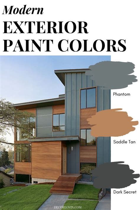 Paint your home with confidence using this modern paint color guide! 9 ...