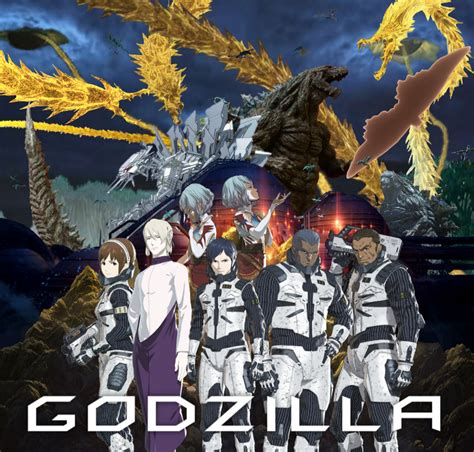 Godzilla Anime Trilogy Tribute (Updated) by Goji1999 on DeviantArt