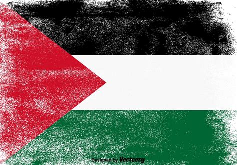 Vector Grunge Gaza Strip Palestine Flag 152458 Vector Art at Vecteezy