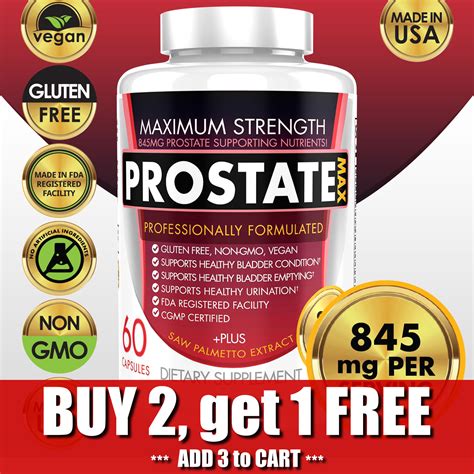 Men's Prostate Health Supplements / Beta Sitosterol | Prostate ...