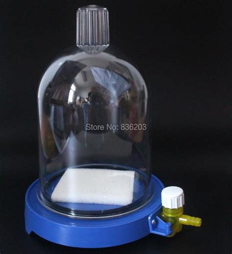 Vacuum Hood Suction Disc Bell in Vacuum Laboratory Jar Glassware Sound ...