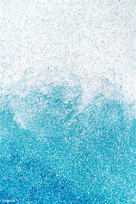 Blue Glitter Background