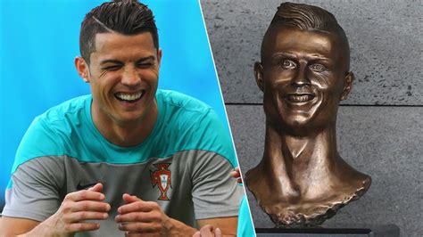 That Cristiano Ronaldo statue has finally been replaced