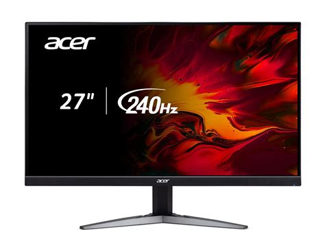 27" Acer Nitro KG271U Xbmiipx WQHD 2560x1440 240Hz FreeSync VA Gaming ...