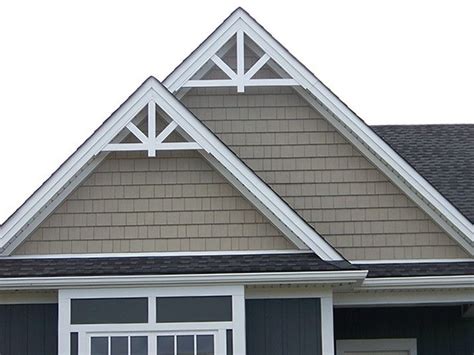 Gable End Attachments for Exterior House Decoration