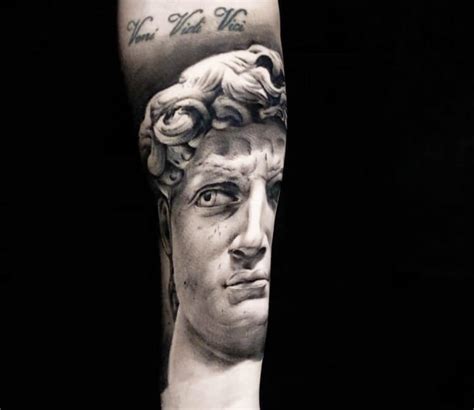 Share more than 73 david statue tattoo best - in.cdgdbentre