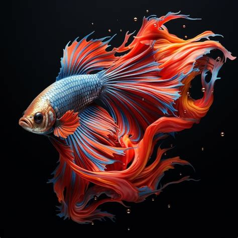 Premium Photo | A picture of fighting fish beautiful colors