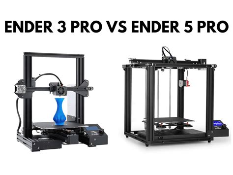 Ender 3 Pro vs Ender 5 Pro - is it worth it? (2022 Review) - 3D Print ...