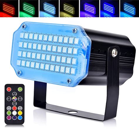 Walmart Mini LED Strobe Light, 12W, Full Color, Remote & Sound ...