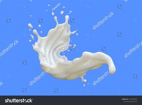 Milk splash blue background Images, Stock Photos & Vectors | Shutterstock