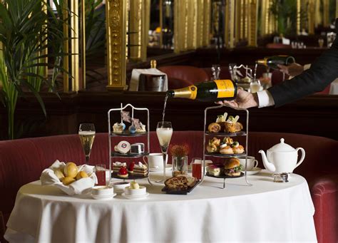 Enjoy A Traditional Luxury Afternoon Tea in Hotel Café Royal London ...