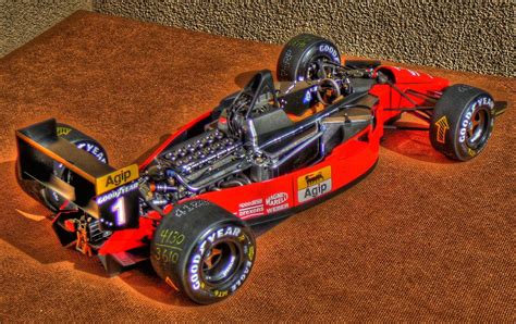 Ferrari 641/2 (F190) Tamiya 1:12 scale model by Autographix | F1 model ...