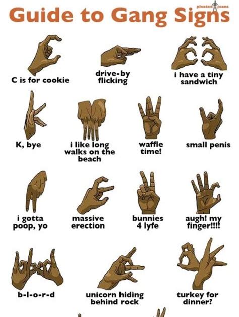 Future Twit: Guide to Gang Signs