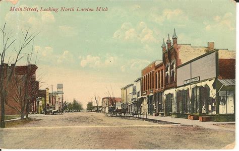 Michigan's Past on Twitter | Michigan, Main street, Maine