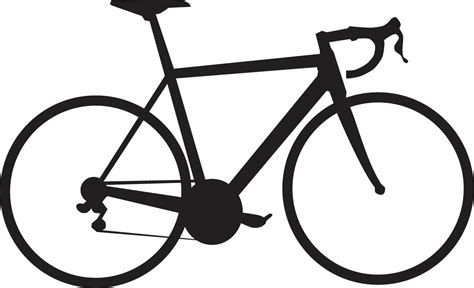 Bike Silhouette Vector at GetDrawings | Free download