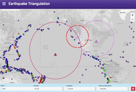 Earthquake Trilateration- Incorporated Research Institutions for Seismology