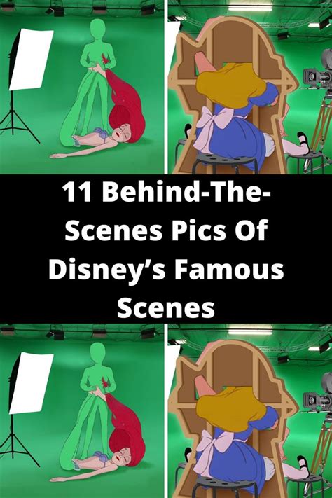 11 Behind-The-Scenes Pics Of Disney’s Famous Scenes | Disney movie ...