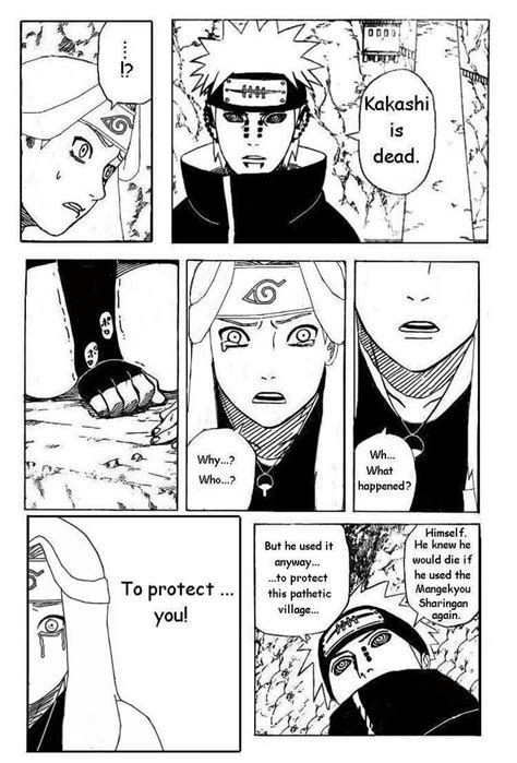 Kakashi's death by Aatari33 on DeviantArt