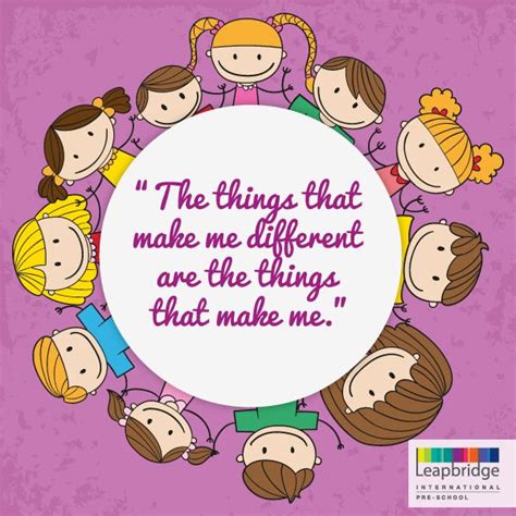 Every child is different, every child is unique, every child is special ...