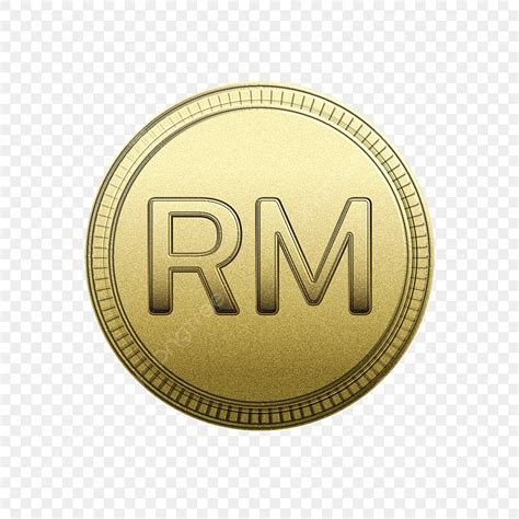 Malaysian Ringgit PNG Picture, Malaysian Ringgit Symbol In Gold Coin ...